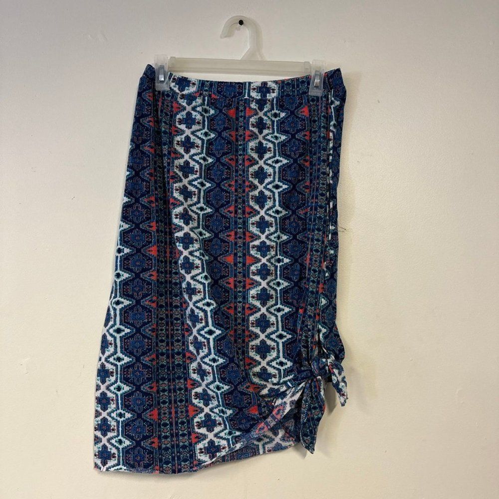 Womens Large / XL Blue Skirt Spring Summer